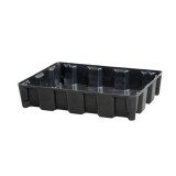 Bacs de rétention haute résistance - Sans caillebotis - PEHD recyclé  - 60 L