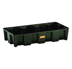 Bacs de rétention haute résistance - Sans caillebotis - PEHD recyclé  - 120 L