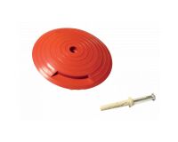 Plot de Balisage Réfléchissant - Multicolore - Diamètre 90 mm  - Rouge