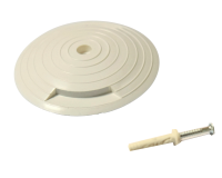 Plot de Balisage pour extérieur - Non Réfléchissant - Diamètre 90 mm  - Blanc