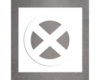 Pochoir marquage parking - Interdit arrêt/stationnement - PVC Souple