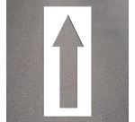 Pochoir - Flèche directionnelle petit format - PVC souple