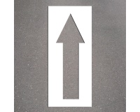 Pochoir - Flèche directionnelle petit format - PVC souple