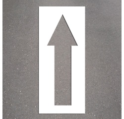 Pochoir - Flèche directionnelle petit format - PVC souple