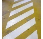 Pochoir - Marquage - Passage Piéton/Zébra - PVC Souple  - Bandes 45°