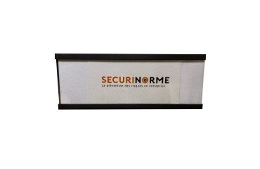 Porte-note interchangeable coulissant et magnétique - Lot de 10