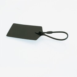 Porte-étiquettes - À flèche - 190 mm - Polyéthylène haute densité (PEHD) - Lot de 100