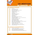Poster CLP Mentions de danger H - Papier 250 g/m² Plastifié - A3