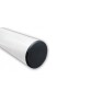 Poteau rond - Ø60 mm - Tube en Acier galvanisé - Blanc   - 3 -