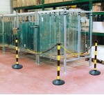 Poteaux de Signalisation avec Chaînes - Kit PVC à Lester