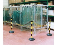 Poteaux de Signalisation avec Chaînes - Kit PVC à Lester