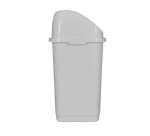 Poubelle pour sanitaires ECO à couvercle basculant