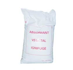 Sac absorbant végétal ignifugé biodégradable 40 L - Absorption 28L
