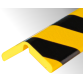 Butoir d'angle flexible jaune/noir - 1 m - Mousse PU