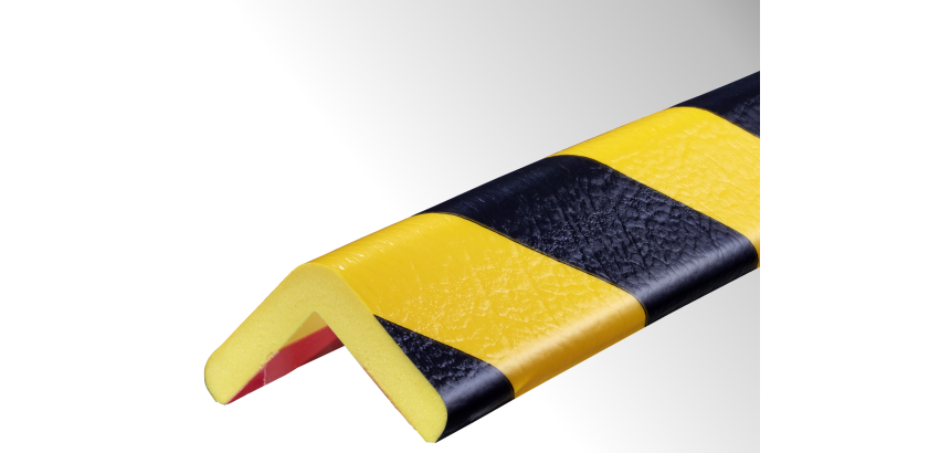 Butoir d'angle de protection flexible - Mousse polyuréthane