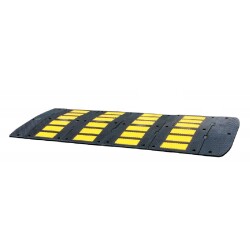 Ralentisseur - Module central - 50 mm -  Caoutchouc - 90 x 49 cm