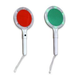 Raquette de chantier Lumineuse - Eclairage LED fixe ou clignotant