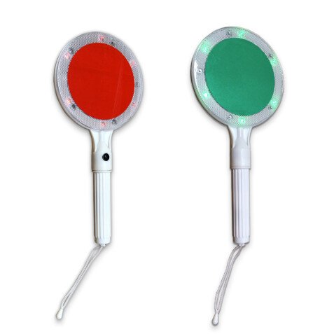 Raquette de chantier Lumineuse - Eclairage LED fixe ou clignotant