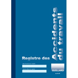 Registre de sécurité obligatoire "Accidents du travail" - A4