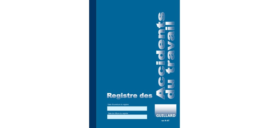 Registre de sécurité obligatoire "Accidents du travail" - A4