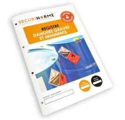Registre Dangers Graves et Imminents – Format A4 – Sécurité