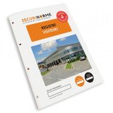 Registre de sécurité obligatoire - Suivi des Visiteurs - A4