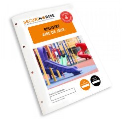 Registre de sécurité obligatoire "Aire de jeu" pour ERP - A4