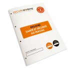 Registre Santé et Sécurité au Travail – Format A4 – Obligatoire