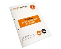 Registre Santé et Sécurité au Travail – Format A4 – Obligatoire