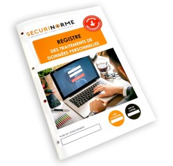 Registre de sécurité obligatoire "Traitements des données" - A4