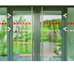 Vitrophanie - Ronds de signalisation - Surfaces vitrées - 50 mm  - Dépolie