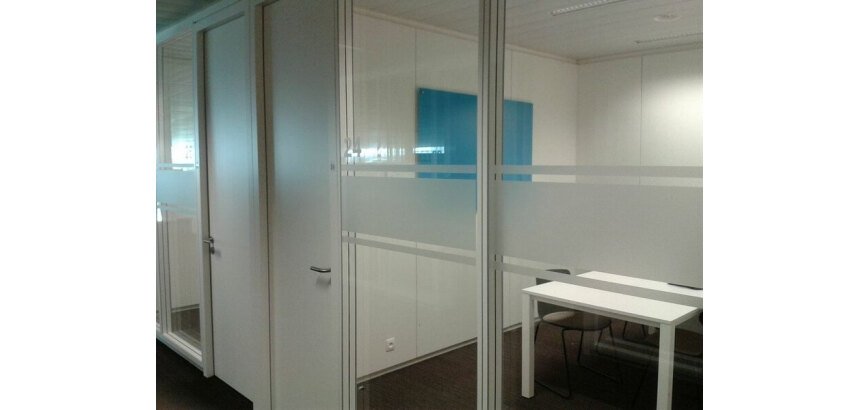 Vitrophanie de sécurité - Film vitre effet sablé - 1,52 x 2,50 m