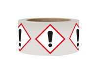 Rouleau de pictos - Danger général - GHS07 - ISO 7010 - 250 ex