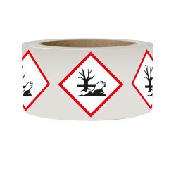Rouleau de Pictos CLP - Danger pour l'environnement - GHS09