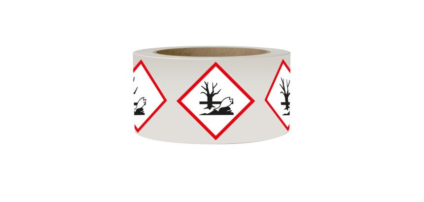 Rouleau de Pictos CLP - Danger pour l'environnement - GHS09