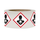 Rouleau pictos - CLP - Risques mutagènes GHS08 - 250 ex