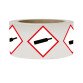 Rouleau de pictos - Gaz sous pression - GHS04 - 250 ex