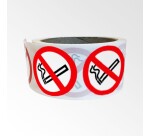Rouleau de Pictos d'Interdiction - Interdiction de fumer - P002  - 100 mm