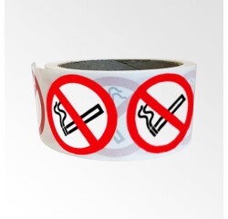 Rouleau de Pictos d'Interdiction - Interdiction de fumer - P002