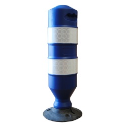 Balise de jalonnement - ECO - 750 x 200 - Polyéthylène  - Bleu
