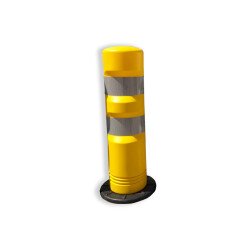Balise de jalonnement - Autorelevable ECO - 750 x 200 - Polyéthylène - Socle non inclus  - Jaune