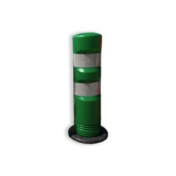 Balise de jalonnement - Autorelevable ECO - 750 x 200 - Polyéthylène - Socle non inclus  - Vert