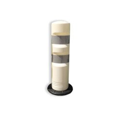 Balise de jalonnement ECO - Autorelevable 750x200 - Polyéthylène  - Blanc