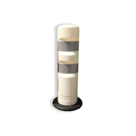 Balise de jalonnement ECO - Autorelevable 750x200 - Polyéthylène  - Blanc