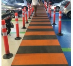 Balise de Jalonnement - Polyéthylène résistant - Flexible à 360 °  - 1000 mm