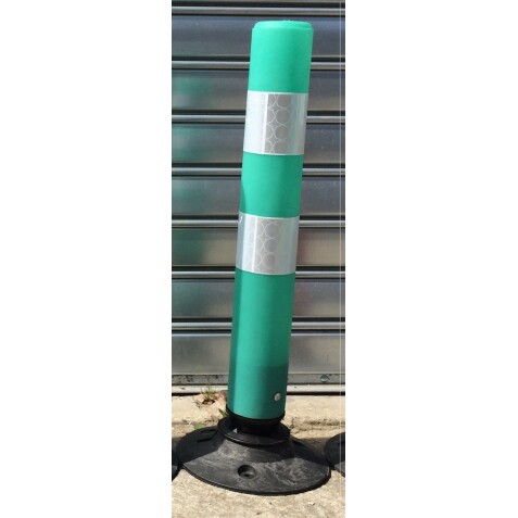 Balise de jalonnement - Verte - Polyéthylène  - 750 mm