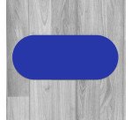 Marquage au sol bande Adhésive de signalisation - 180 x 80 mm  - Bleu