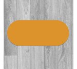 Marquage au sol bande Adhésive de signalisation - 180 x 80 mm  - Orange