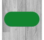 Marquage au sol bande Adhésive de signalisation - 180 x 80 mm  - Blanc