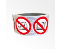 Rouleau de Pictos d'Interdiction - Ne pas obstruer - P023